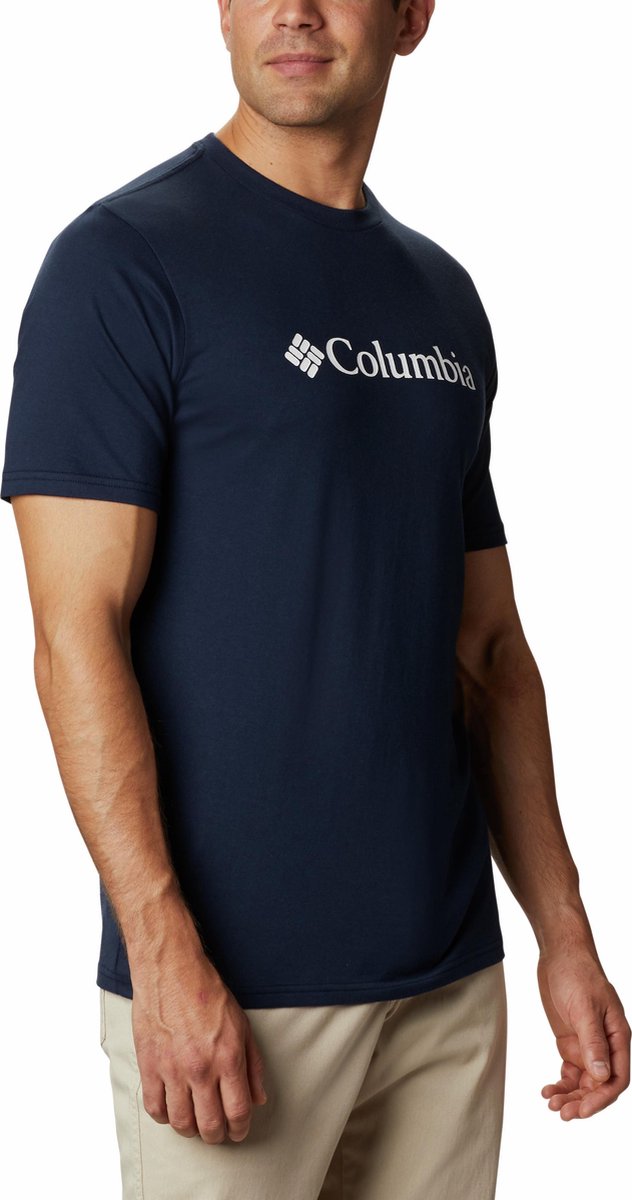 Columbia CSC Basic Logo Kurzarm – Collegiate Navy – Herren – Größe XL