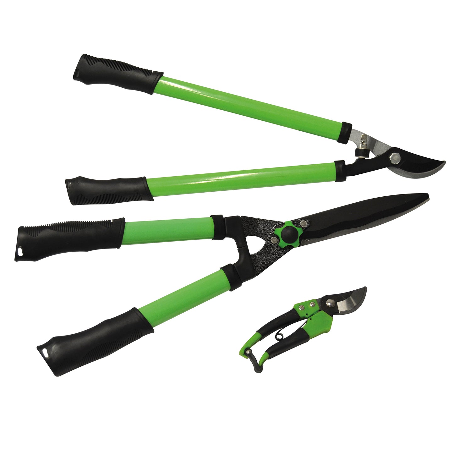 Brüder Mannesmann 3-teiliges Gartenscheren-Set (Hobby) - 63303