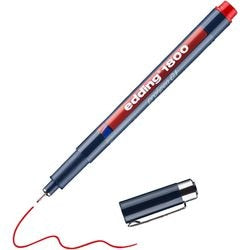 Fineliner edding 0,25 mm rot