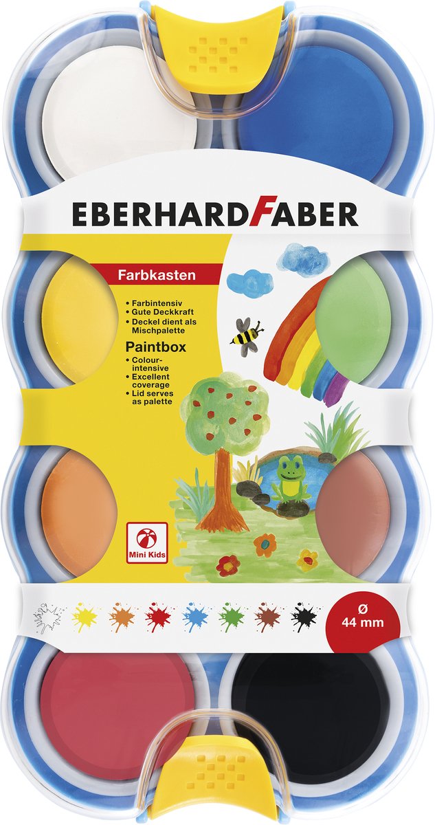 Eberhard Faber – Farbbox Kinder – 8 Farben – EF-577009