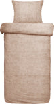 Damai Bettbezug ebba – Bio-Baumwolle – 140 x 200 220 cm – Terrakotta + 1 Kissenbezug 60 x 70