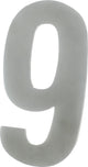 Starx Hausnummer 130x3mm Edelstahl 9