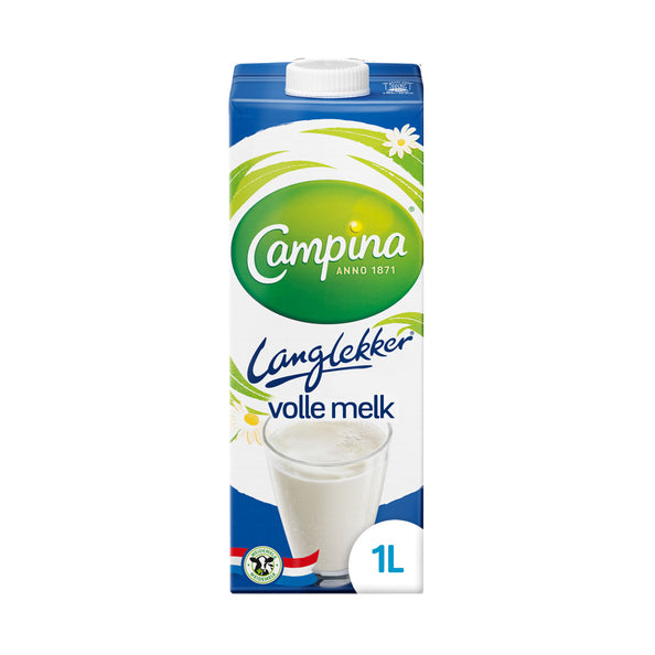 Campina Dauergeschmack Vollmilchkarton (12x 1 Liter)
