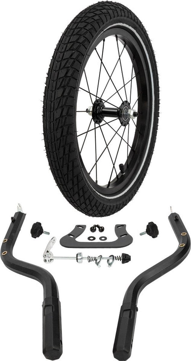 XLC Mono S BS-X120 – Jogger-Set – Fahrradanhänger – Gehset