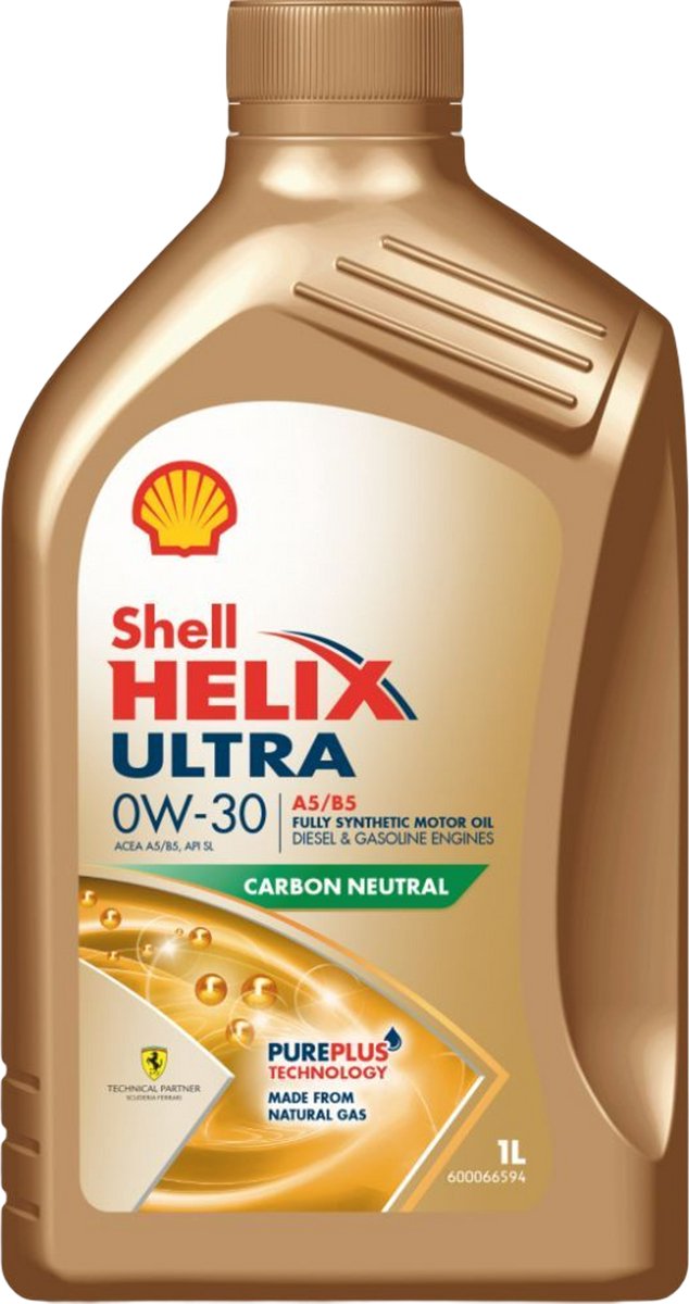 Shell Helix Ultra A5 B5 0W30 Motoröl 1 Liter