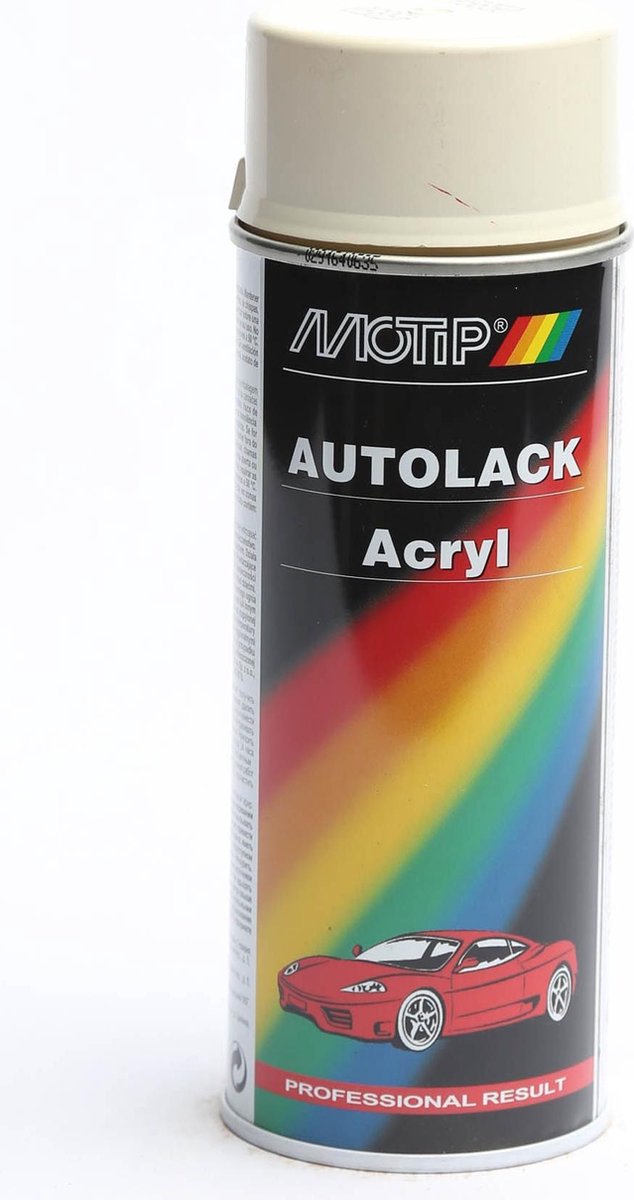 Motip 45850 – Autolack-Sprühdose – Weiß – 400 ml