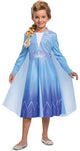 Verkleidung Disney - Frozen 2, Elsa Traveling Basic Plus, Größe M (7-8 Jahre), Mädchen