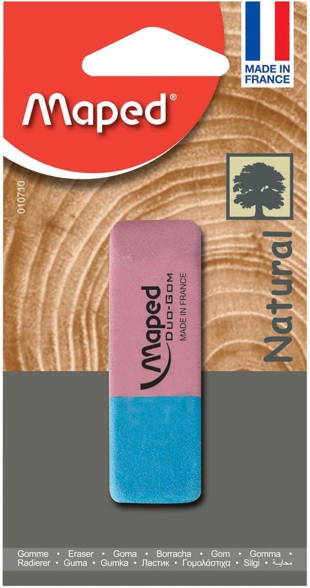 Maped Office Maped Gum Duo-Gom | groß | Blister mit 1 Stück