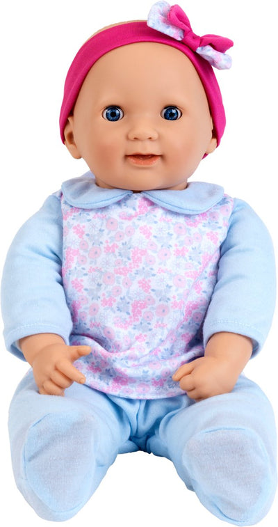 Interaktive Babypuppe „Prinzessin Coralie“ von Klein Toys – 46 cm groß – mehr als 30 Funktionen, Schlaf-, Husten- und Weingeräusche.