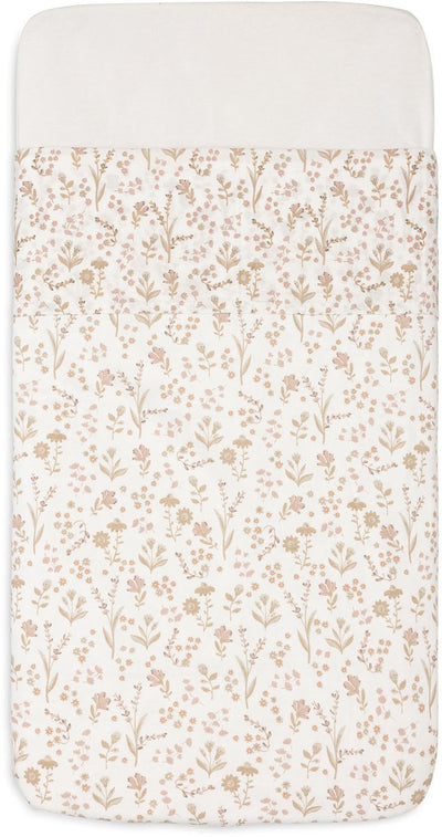 Jollein Babybettlaken – 120 x 150 cm – Babybett – Baumwolle – blumig