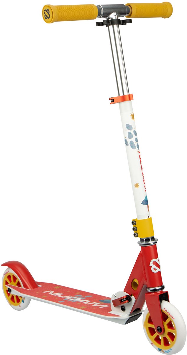 Nijdam Faltroller – exklusiver Supernova Ranger – rot – Aluminiumrahmen