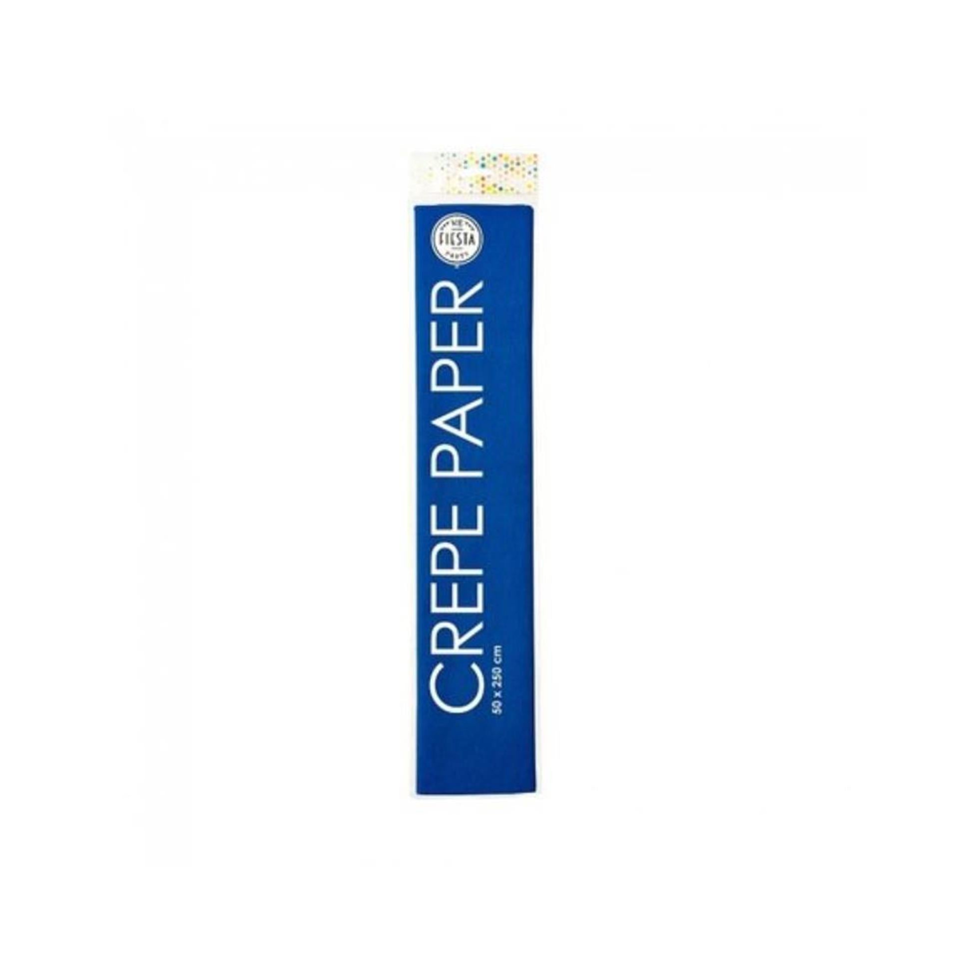 Krepppapier 50x250cm Marineblau 12 Rollen