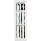 Kreativfirma Lava Perlen, dumm 6-37 mm, Lochgröße 1+2 mm, der Gehalt kann variieren, ca. 890 Stück, verschiedene Farben, 20 Striche 1 Box - afbeelding 2