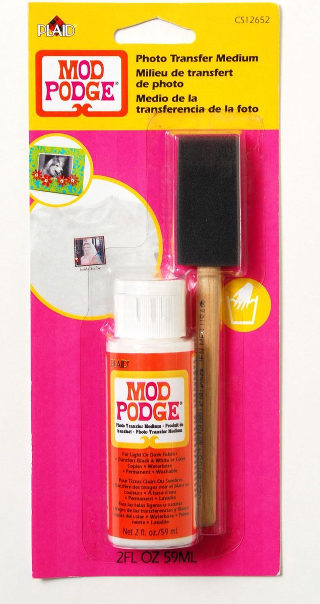 Mod Podge Fototransfermedium kardiert, 59 ml 2 oz.