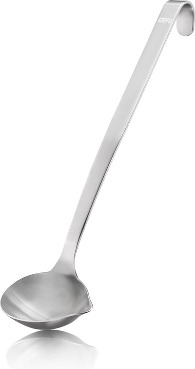 Gefu Baseline Saucenlöffel – Edelstahl – Servierlöffel für Sauce und Soße