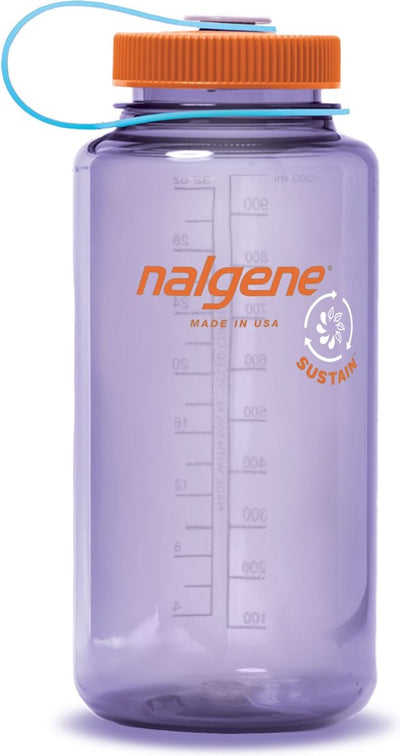 Nalgene – Weithalsflasche – Trinkflasche – Wasserflasche – auslaufsicher – 1000 ml – BPA-frei – nachhaltig – Amethyst