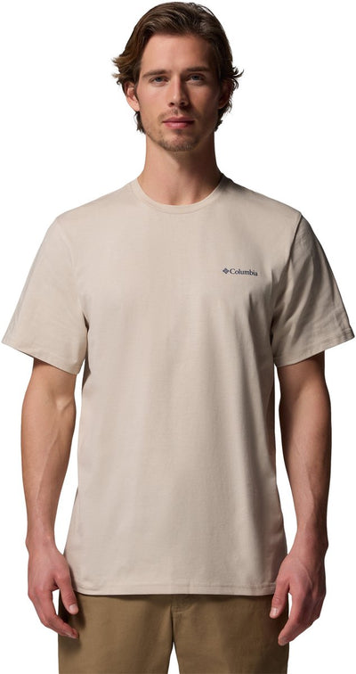Columbia CSC™ Outdoor Back Graphic Tee Outdoor-Shirt für Herren – Dark Stone, Sunscape