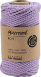 Creativ Company Macrame Cord Purple, 55m