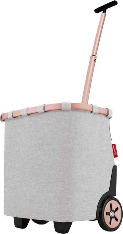 Reisenthel Carrycruiser Einkaufstrolley – 40 l – Gestell Twist Sky Rose Grey