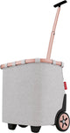 Reisenthel Carrycruiser Einkaufstrolley – 40 l – Gestell Twist Sky Rose Grey