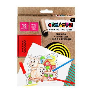 Creafun -Pikikblock mit Stacheln und 12 Temblons Farm