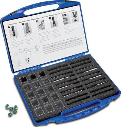 Böllhoff Helicoil-Plus Rep-Sort. 132-tlg. M6-M10