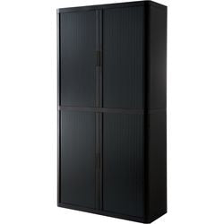 Rolltürenschrank Paperflow EasyOffice Schwarz