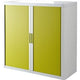 Rolltürenschrank Paperflow Easyoffice grün weiß