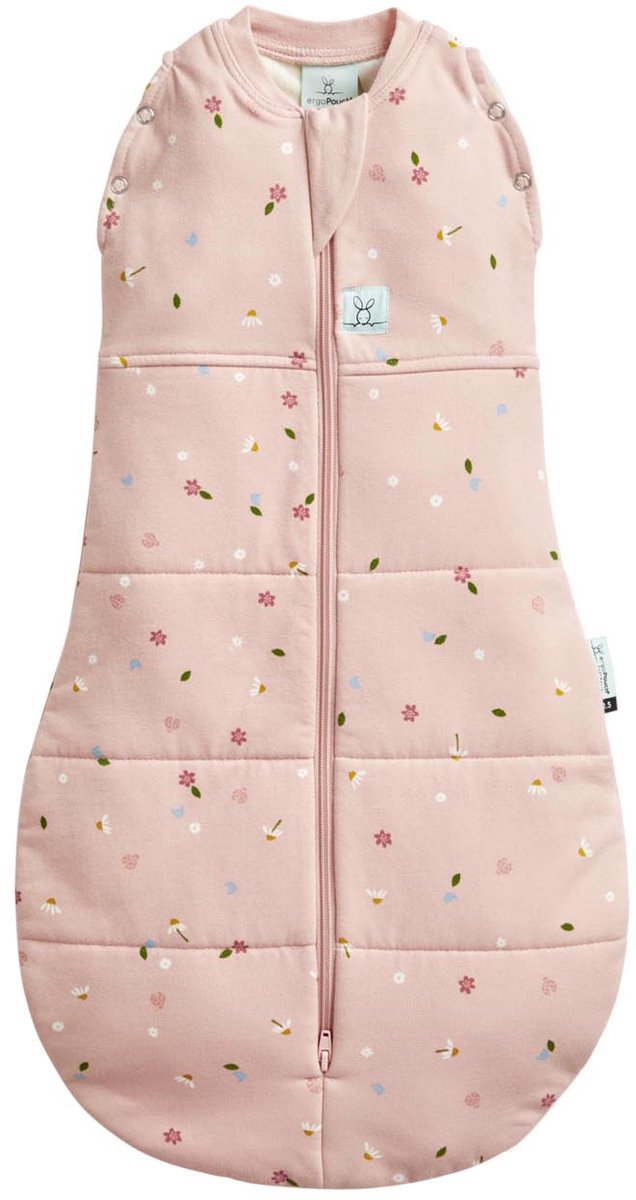 Ergopouch Cocoon Wickelschlafsack – 2,5 Tog – Babyschlafsack – Wickelschlafsack – Schlafsäcke – 6–12 m – Gänseblümchen