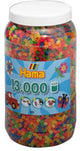 Hama Iron Perlen Tonne mit 13000 Teilen Neon