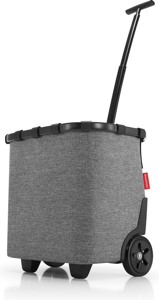 Reisenthel Carrycruiser Einkaufstrolley – Polyester – 40 l – Twist Silbergrau