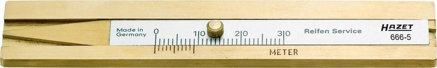 Hazet Reifenmessertiefe 30 Hartes Messing