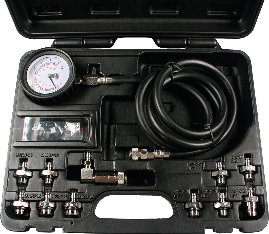Busching -Öldrucktester Set