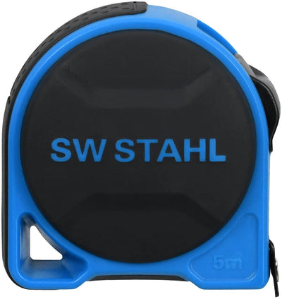 Sw Stahl-Maßbänder, metrisch, schwarzer Stahl, Breite 25 mm