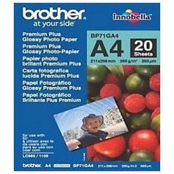 Glänzendes Fotopapier Brother bp71ga4