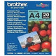 Glänzendes Fotopapier Brother bp71ga4
