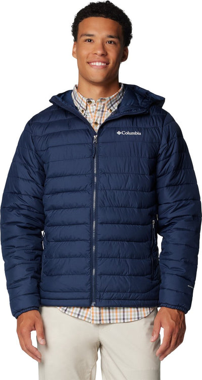 Columbia Powder Lite™ II Kapuzenjacke Herren Outdoorjacke – Collegiate Navy – Größe S