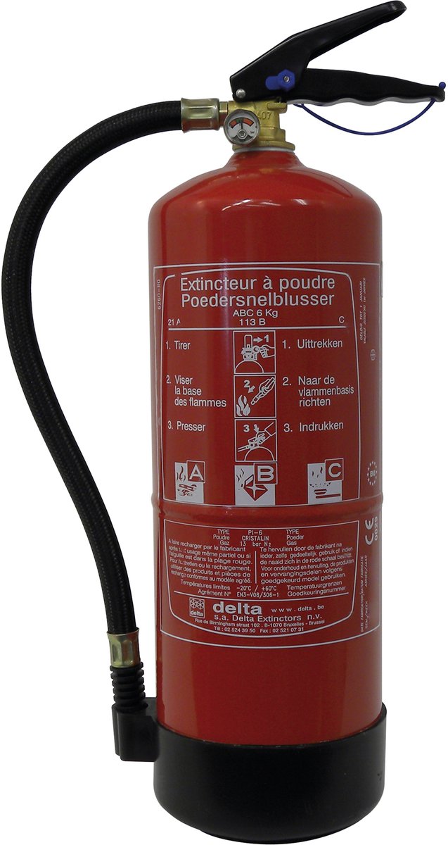 Belmic Feuerlöscher 6kg a b c benor (Fahrzeuge)