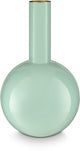 Pip Studio – Blumenvase – Wohnaccessoires – blaue Vase – Metall – 19 x 33 cm