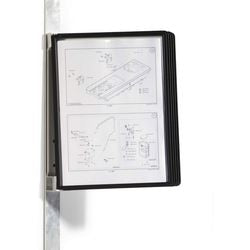 Sichttafelsystem langlebig 5914-01 Polypropylen 38x34cm A4 schwarz