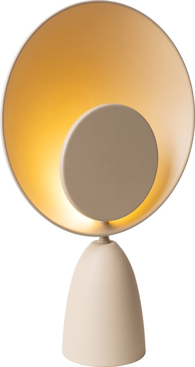 Lucide castamar - Tischleuchte - ø 25,5 cm - LED - 1x8w 2100k - Taupe
