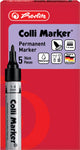 Herlitz Permanentmarker - Schwarz - 5 Stück