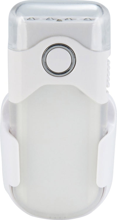 Alecto LED-Taschenlampe – Notbeleuchtung – automatisches Einschalten bei Stromausfall – Notfallpaket – Nachtlampe ATL-80 – weiß