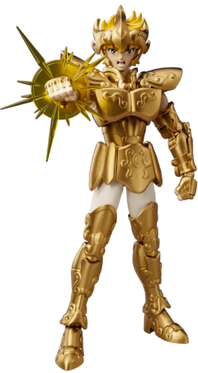 Hasbro Blokees Saint Seiya Leo Aiolia – Bausatz „Champion Class Model Kit“ – 15 cm Actionfigur – Snap-Fit – Offizielles Sammlerstück