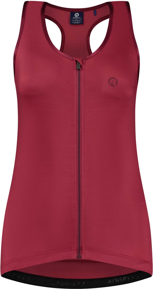 Rogelli Abbey Radtrikot – kurze Ärmel – Damen – Rot – Größe XL