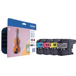 Tintenpatrone Brother LC127XL-Valp Schwarz Cyan Magenta Gelb