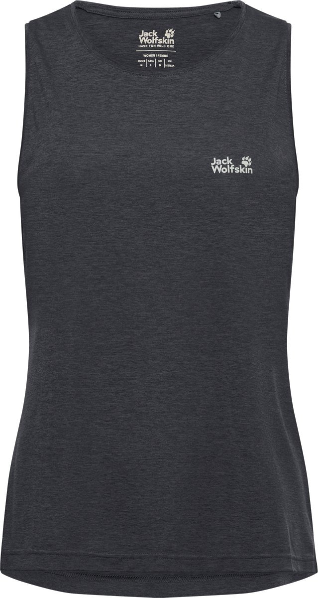 Jack Wolfskin Wildtrail Tank Top W – Outdoor-Bekleidung – Fleece und Pullover – T-Shirt
