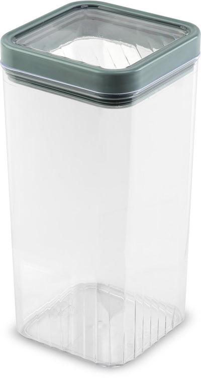 Curver Kara Aufbewahrungsdose – 1,8 l – 10,7 x 10,7 x 22,2 cm – blaugrün