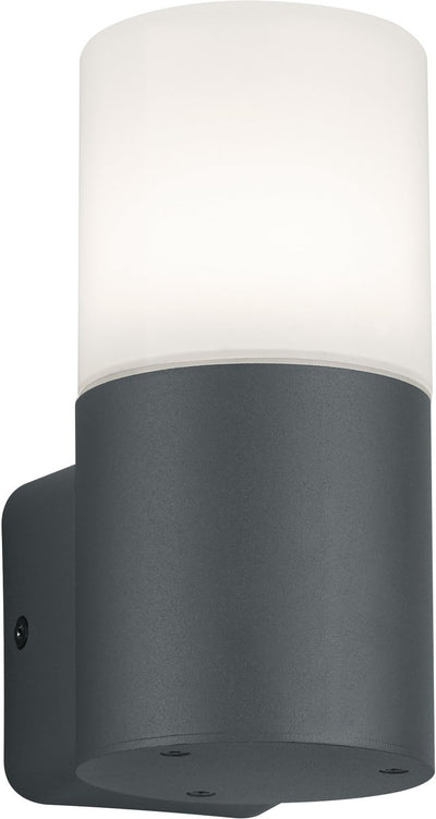 Trio Hoosic Wandleuchte - Anthrazit - exkl. 1xe27 28w - Außenbeleuchtung - IP44