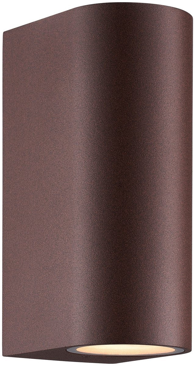 Nordlux -Außenleuchte-Dion-Doppel-GU10-Rost